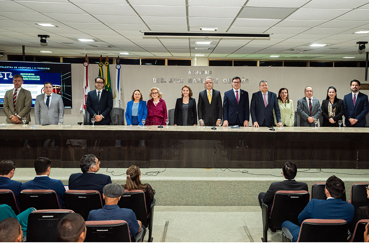 TRT-CE participa da abertura do III Fórum Regional dos Juízes Criminais da 5° Região